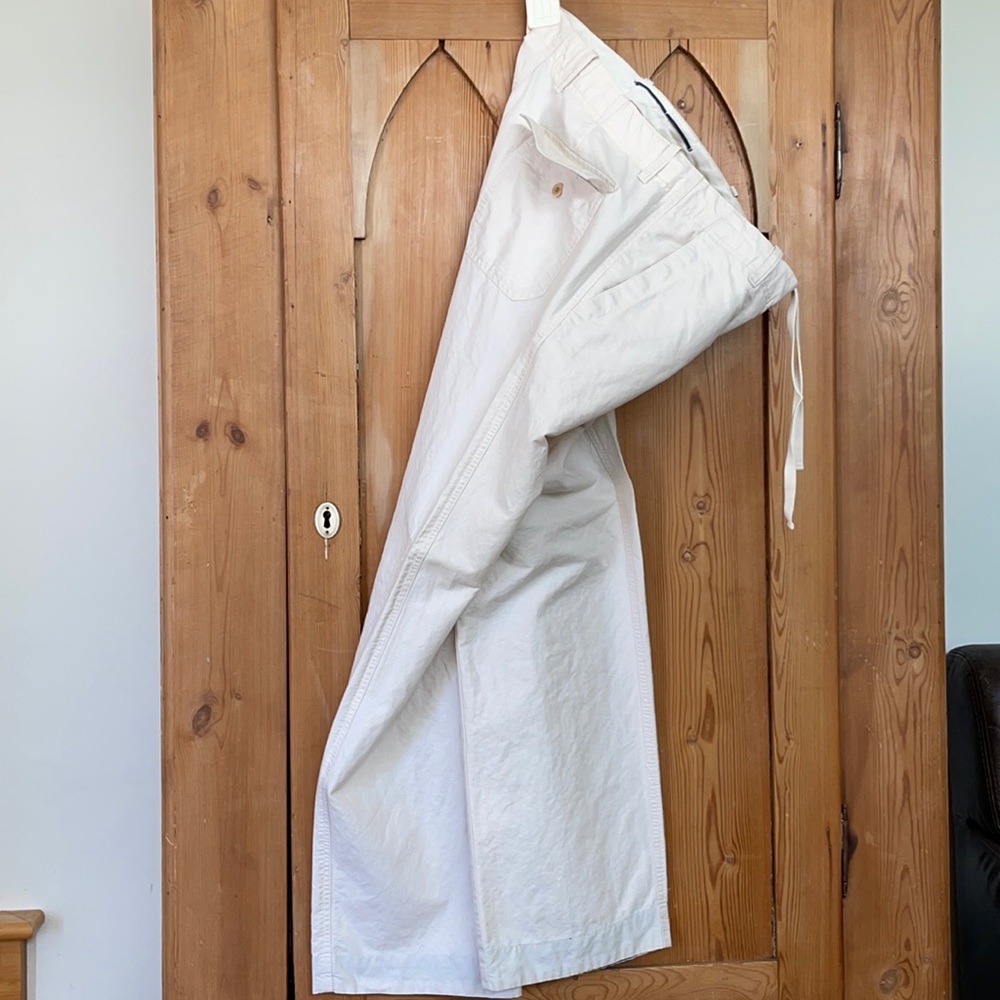 Banana Republic - Linen/Cotton Chinos 33/34
